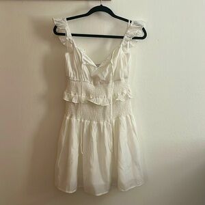 White Vacation Summer Dress NWT